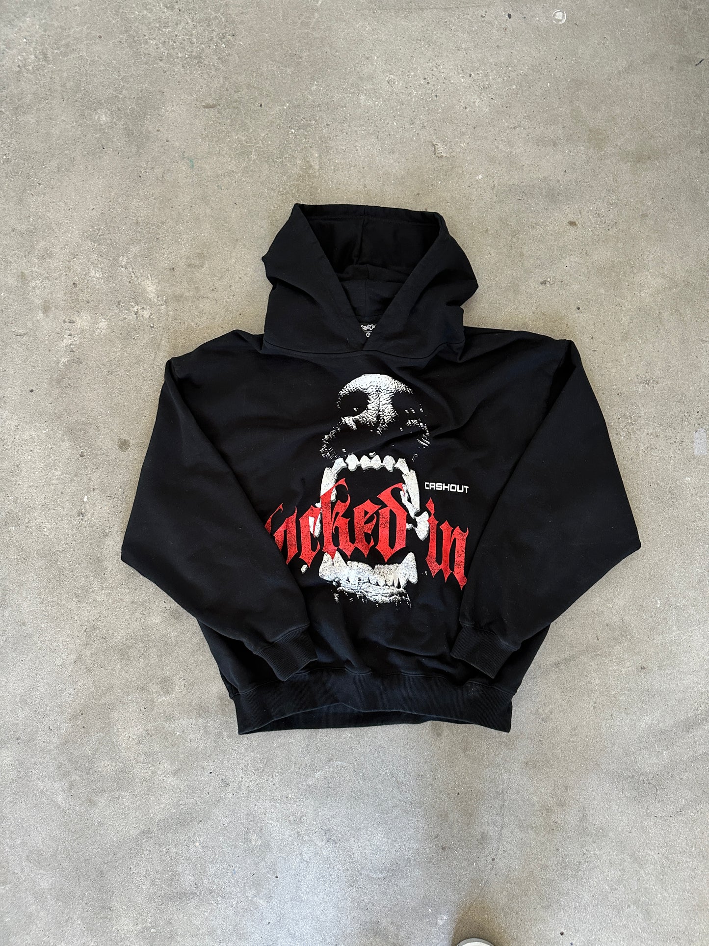 LOCKED IN HOODIE - BLACK